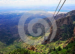 Crest Tram Ride in Sandia Mountains photo