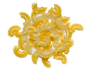 Creste di gallo on white