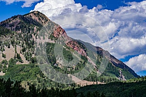 Crested butte colorado mountain landscape photo