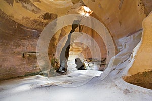 Cretaceous deep cave