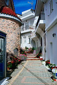 Cretan Alleys - Tzermiado village - lasithi plateau