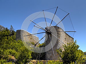 Cretan windmills photo