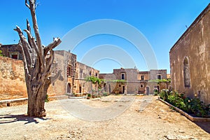 Crete arkadi monastery