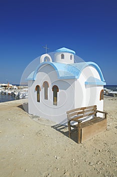 Crete Church in chania, Greece photo