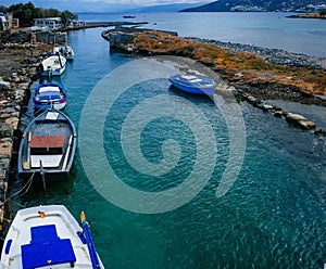 Crete - Elounda fishing boat