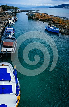 Crete - Elounda fishing boats 3
