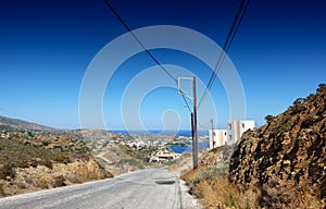 Crete Island and landscape