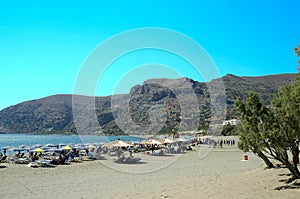 Crete Paleohora beach