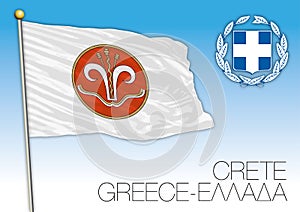 Crete regional flag, Greece