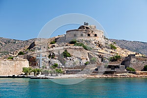 Crete Spinalonga Fortress Greece