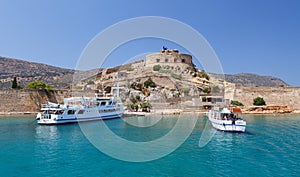 Crete Spinalonga Fortress Greece