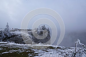 Creux du van in switzerland