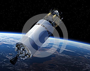 Crew Exploration Vehicle In Space