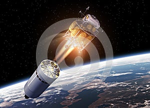 Crew Exploration Vehicle In Space