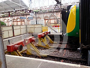 Crewe, England - Railway Buffers photo