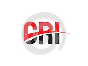 CRI Letter Initial Logo Design Vector Illustration