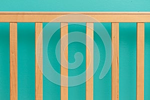 Crib railing photo