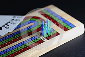 Cribbage board