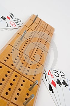 Cribbage board