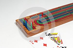 Cribbage board