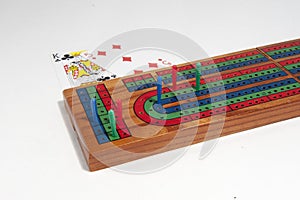 Cribbage board