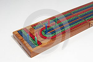 Cribbage board