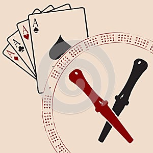 Cribbage is two player card game