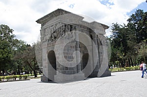 Cricasiana Arch in Quito Ecuador South America