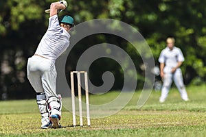 Cricket Batsman Stroke Play