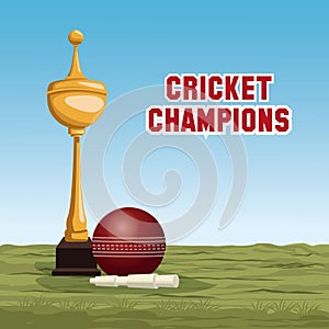Cricket champions design