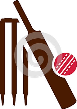 Cricket Equipment Icon