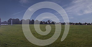 The cricket field at Dellwood Avenue in Felixstowe, Suffolk