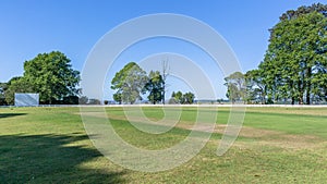 Cricket Grounds Pitch Fence Boundary Landscape