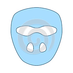 Cricket Helmet Icon
