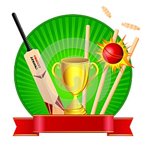 Cricket Kit with Trophy