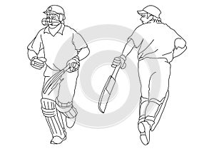 Cricket players