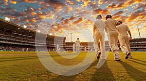 Cricket team unity and bonding intimate moments of celebration and synergy within the team.