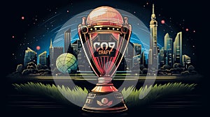 cricket world cup flayer design