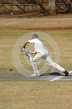 Cricketer defending