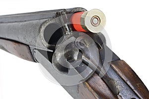 Crime gun - sawn off shotgun