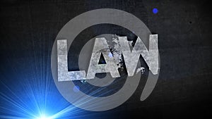 Crime Law Justice Text Animation Title HD