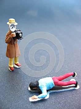 Crime scene photo