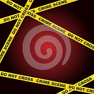 Crime scene background