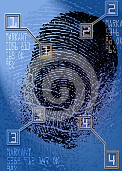 Crime scene - Biometric Security Scanner - Identification