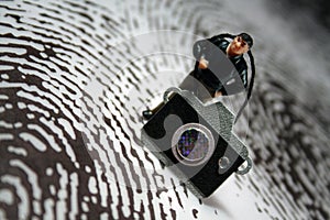 Crime scene photographer