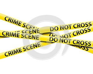 Crime scene tape photo