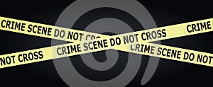 Crime scene tape