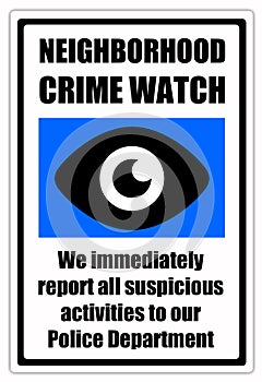 Crime watch photo