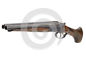 Crime weapon - sawn off shotgun