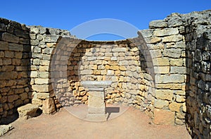 The Crimea, Chersonesos, a Greek altar